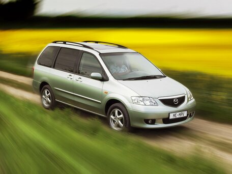 2000 Mazda MPV II (LW), чёрный, 650000 рублей