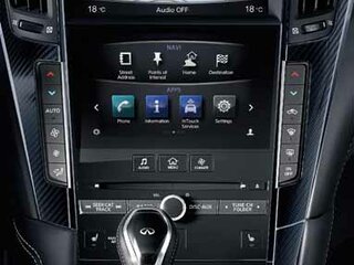 IT система INFINITI InTouch + навигационная система c SD картой + Информация о ситуации на дорогах RDS