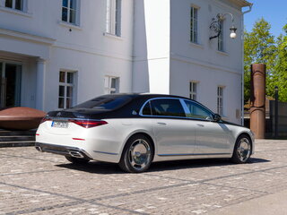 2022 Mercedes-Benz Maybach S-Класс 680 II (Z223), бежевый, 45600000 рублей, вид 5