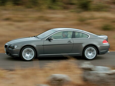 2005 BMW 6 серии 645i II (E63/E64), чёрный, 1100000 рублей - вид 1