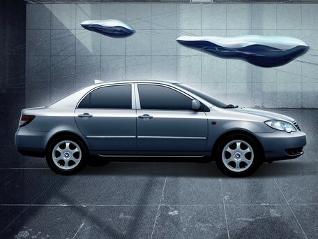 2010 BYD F3 I, серебристый - вид 1