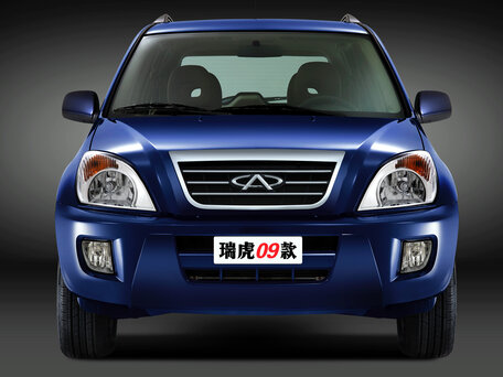 2007 Chery Tiggo (T11) I, серый - вид 2