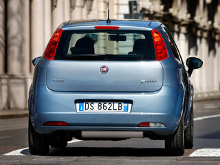 2007 Fiat Punto III Grande Punto, серый, 320000 рублей, вид 4