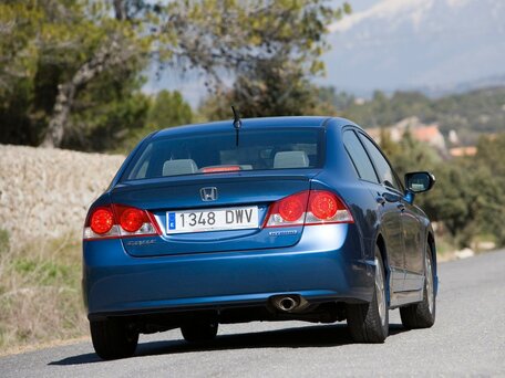 2008 Honda Civic VIII, синий - вид 3