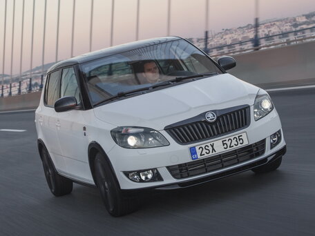 2011 Skoda Fabia II Рестайлинг, серый - вид 2