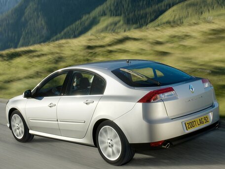 2008 Renault Laguna III, чёрный - вид 3