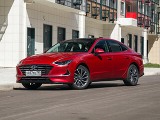 2021 Hyundai Sonata VIII (DN8), серый, 1230000 рублей, вид 2