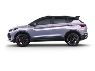 2026 Geely Coolray I Рестайлинг 2, фиолетовый, 2774990 рублей, вид 3