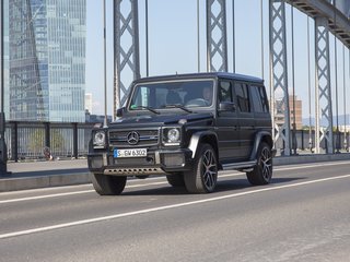 2016 Mercedes-Benz G-Класс AMG 63 AMG I (W463) Рестайлинг 3, коричневый, 5500000 рублей, вид 1