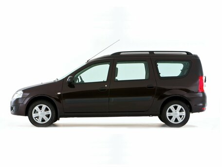 2014 Lada (ВАЗ) Largus I, белый - вид 1