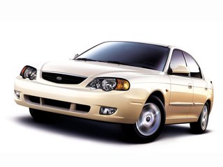 2001 Kia Shuma II, серебристый, 200000 рублей, вид 1