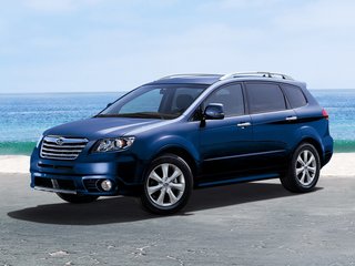 2008 Subaru Tribeca I Рестайлинг, чёрный, 1260000 рублей, вид 1