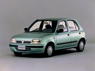 2001 Nissan March II (K11), серый, 350000 рублей, вид 1