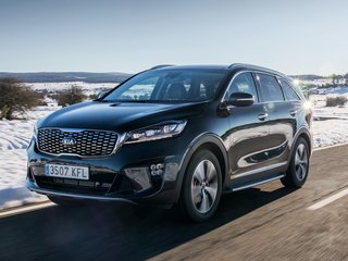 2017 Kia Sorento III Prime Рестайлинг, синий, 3300000 рублей, вид 1