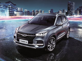 2021 Chery Tiggo 4 I Рестайлинг, серый, 1575000 рублей, вид 1