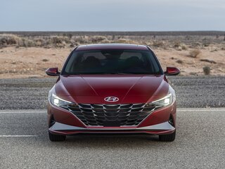 2021 Hyundai Elantra VII (CN7), чёрный, 1640000 рублей, вид 4