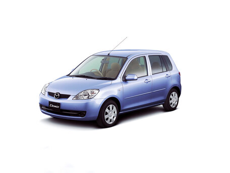 2005 Mazda Demio II (DY) Рестайлинг, чёрный, 400000 рублей