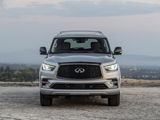 2024 Infiniti QX80 I Рестайлинг 3, белый, 14200000 рублей, вид 3