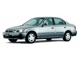 1998 Honda Civic VI Рестайлинг, серебристый, 320000 рублей, вид 1