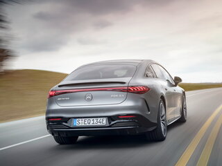 2022 Mercedes-Benz EQS AMG 53 4MATIC+ Dynamic Plus 108 kWh, чёрный, 16500000 рублей, вид 4