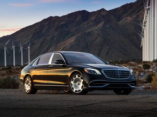 2017 Mercedes-Benz Maybach S-Класс 450 I (X222) Рестайлинг, серебристый, 3250000 рублей, вид 1