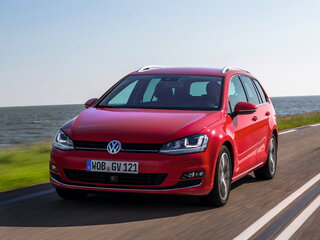 2014 Volkswagen Golf VII, чёрный, 1280000 рублей, вид 1