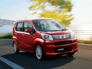 2018 Daihatsu Move VI Рестайлинг, красный, 950000 рублей, вид 1