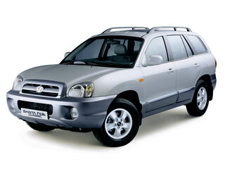 2010 Hyundai Santa Fe Classic Classic, чёрный, 1400000 рублей, вид 1