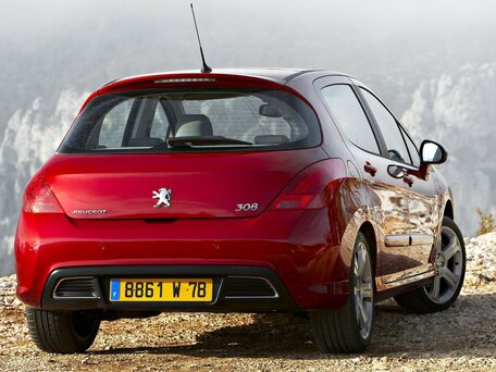 2008 Peugeot 308 I, серый - вид 3