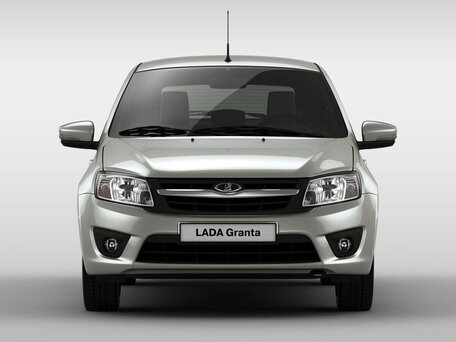 2015 Lada (ВАЗ) Granta I, серебристый, 350000 рублей - вид 3