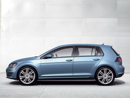2014 Volkswagen Golf VII, голубой - вид 1