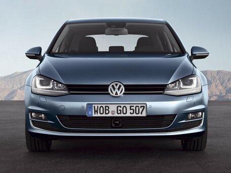 2014 Volkswagen Golf VII, голубой - вид 2