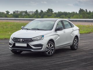 2026 Lada (ВАЗ) Vesta I Рестайлинг (NG), красный, 2040000 рублей, вид 1