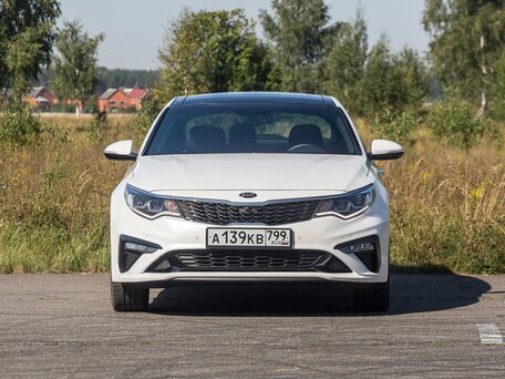 2019 Kia Optima IV Рестайлинг, белый - вид 3