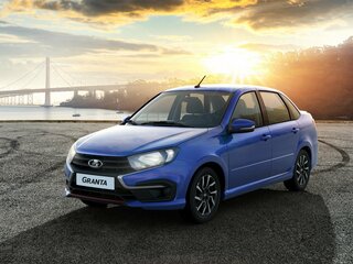2024 Lada (ВАЗ) Granta Sportline I Рестайлинг, серебристый, 1342500 рублей, вид 1