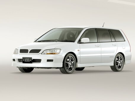 2001 Mitsubishi Lancer Cedia IX, белый - вид 1