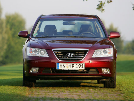 2008 Hyundai Sonata V (NF) Рестайлинг, фиолетовый, 959999 рублей - вид 2