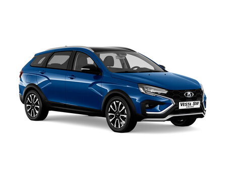 2026 Lada (ВАЗ) Vesta SW Cross I Рестайлинг (NG), синий