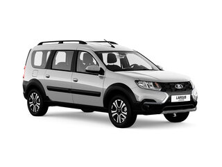 2026 Lada (ВАЗ) Largus Cross I Рестайлинг, серебристый, 2046400 рублей, вид 1