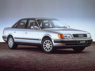 1991 Audi 100 IV (C4), белый, 100000 рублей, вид 2