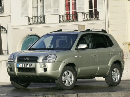 2007 Hyundai Tucson I, зелёный, 1035000 рублей - вид 1