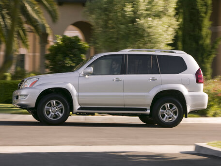 2003 Lexus GX 470 I, синий, 1850000 рублей - вид 2