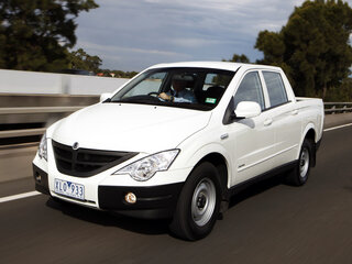 2008 SsangYong Actyon Sports I, чёрный, 1500000 рублей, вид 1
