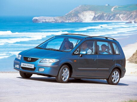 2000 Mazda Premacy I (CP), чёрный, 495000 рублей - вид 1