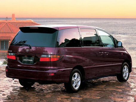 2001 Toyota Estima II, серый, 980000 рублей - вид 3