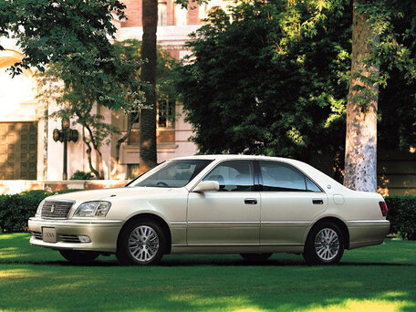 2002 Toyota Crown XI (S170), серый, 1400000 рублей - вид 2