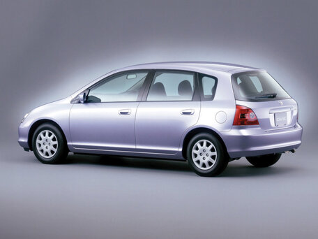 2002 Honda Civic VII, голубой, 450000 рублей - вид 1