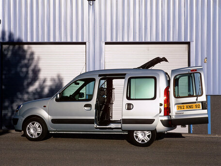 2007 Renault Kangoo I Рестайлинг, серебристый, 595000 рублей - вид 2