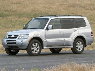 2002 Mitsubishi Montero III, золотистый, 1500000 рублей, вид 1