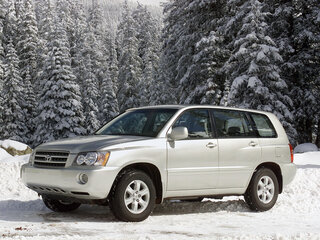 2001 Toyota Highlander I (XU20), зелёный, 1250000 рублей, вид 1